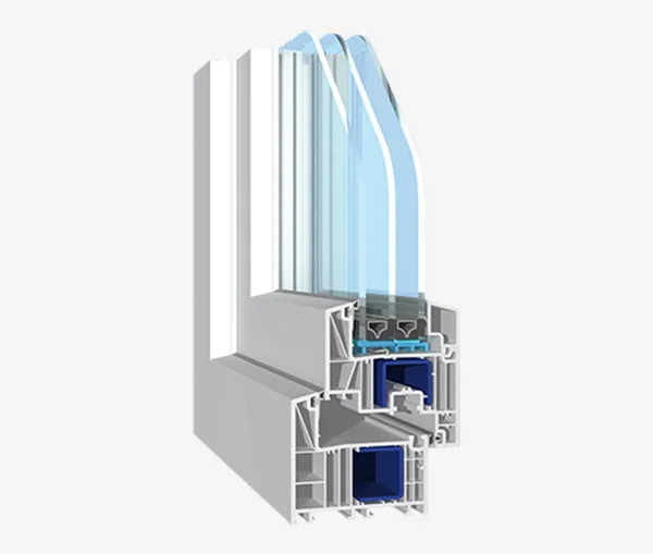 Salamander BluEvolution 82 – profil PVC cu ruptură termică avansată