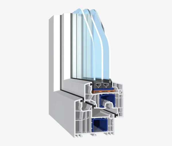Salamander BluEvolution 92 – profil PVC premium 9 camere